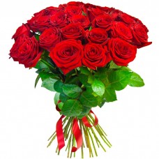 Букет из 35 российских красных роз