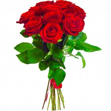 Букет из 11 российских красных роз